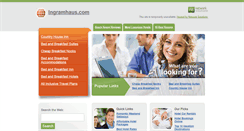 Desktop Screenshot of ingramhaus.com